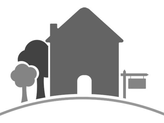 grey house vector image